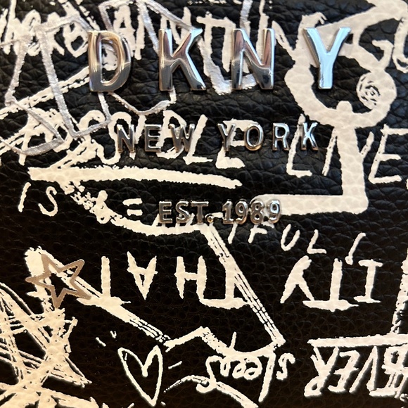 Dkny Bags Dkny Erin Graffiti Camera Bag Crossbody Poshmark